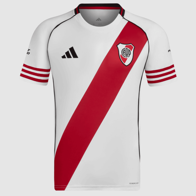 2025-26 River Plate Home Soccer Jersey Shirt
